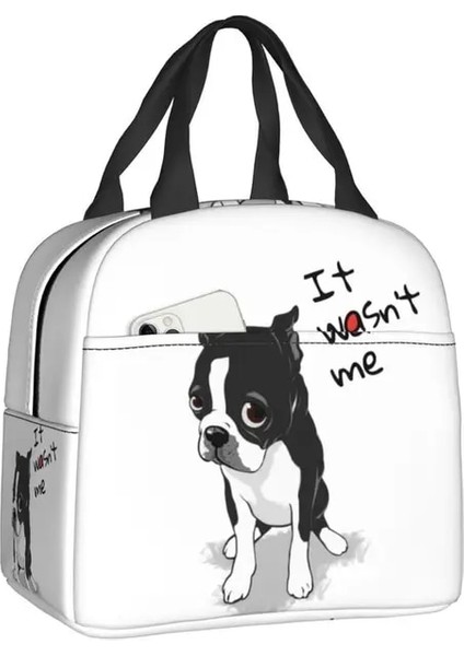 Stil 10 22X20X13 cm Boston Teriyer Aşk Metresi Köpekler Taşınabilir Öğle Yemeği Kutuları Sızdırmaz Soğutucu Termal Gıda Yalıtımlı Öğle Yemeği Çantası Okul Çocukları (Yurt Dışından)