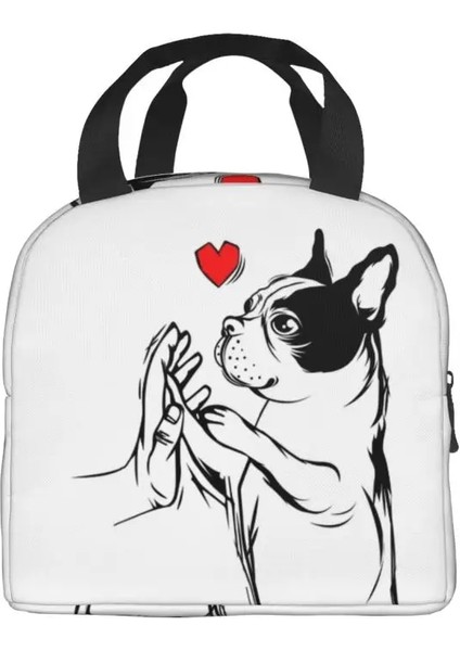 Stil 10 22X20X13 cm Boston Teriyer Aşk Metresi Köpekler Taşınabilir Öğle Yemeği Kutuları Sızdırmaz Soğutucu Termal Gıda Yalıtımlı Öğle Yemeği Çantası Okul Çocukları (Yurt Dışından) modelleri