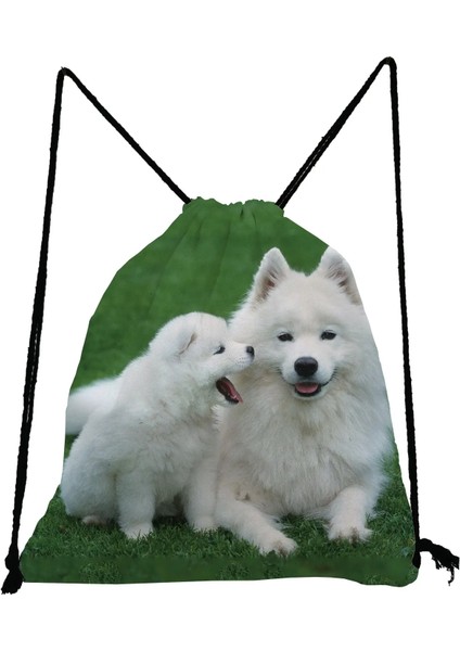 SK5161 Köpek Çantası Rahat Ipli Cep Saklama Ayakkabı Çantası Öğrenciler Için Yüksek Kaliteli Sırt Çantaları Alman Çoban Boston Terrier Bulldog Husky Köpek (Yurt Dışından) fırsatları