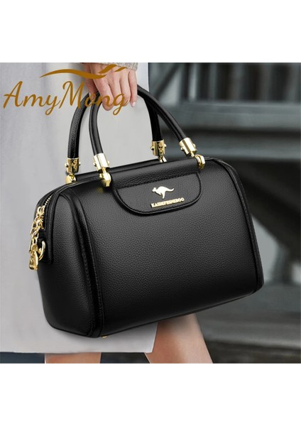 Gri Granded Markalı Inek Derisi Deri Çanta Çanta Kadın Rahat Crossbody Omuz Askılı Postacı Çantaları Lüks Bayanlar Tote Boston Kesesi 2021 (Yurt Dışından) fiyatları