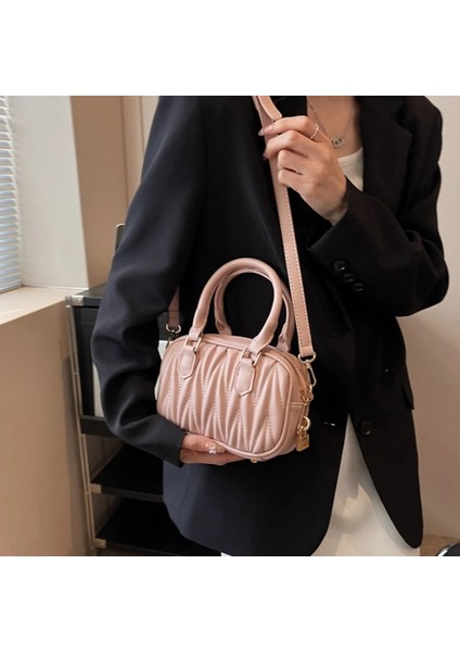 Bej 19X8X14CM Lüks Tasarımcı Boston Kadın Çantaları 2023 Moda Trendi Bowling Çantası Günlük Moda Dizel Çanta Crossbody Çanta Promosyon Zadig (Yurt Dışından) indirimleri