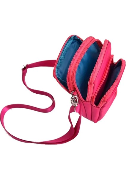 7floral Mektup A Yeni Kadın Eğimli Cep Telefonu Çantası Küçük Crossbody Çanta Kadın Çanta Kanvas Cep Telefonu Çanta Çiçek Serisi 2024 Moda (Yurt Dışından) fırsatları