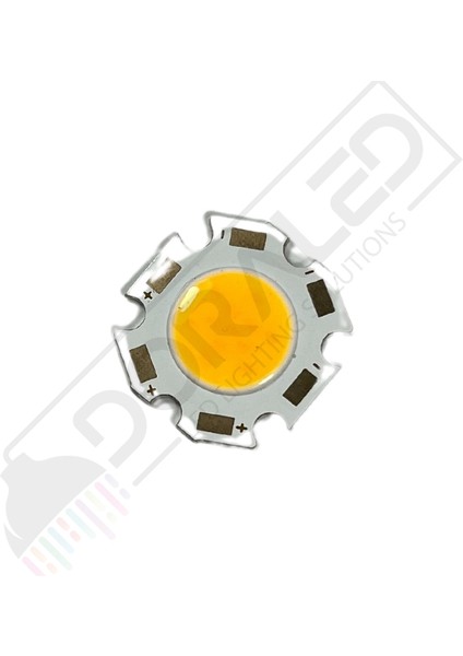 Dora Led 12V 5W GünIşığı Cob Led 3000Kelvin 12 Volt 5 Watt Cob Led (3 Adet)