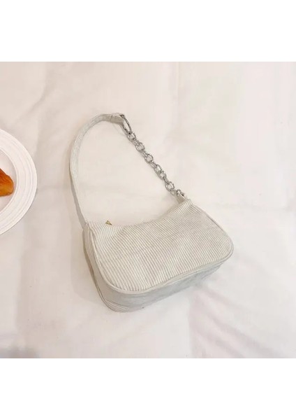 Beyaz Kadınlar Için Rahat Naylon Hobos Crossbody Çanta Tasarımcısı Omuz Çantaları Büyük Kapasiteli Tote Bayan Seyahat Alışveriş Çantası Kadın Çantalar 2023 (Yurt Dışından)