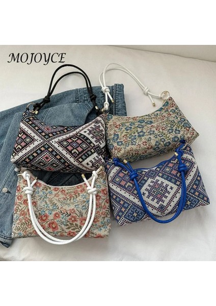 Mavi Moda Crossbody Çanta Etnik Bohem Stili Koltuk Altı Çanta Kadınlar Için Tatil Seyahat (Yurt Dışından) fiyatları