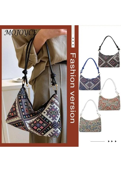 Mavi Moda Crossbody Çanta Etnik Bohem Stili Koltuk Altı Çanta Kadınlar Için Tatil Seyahat (Yurt Dışından) modelleri