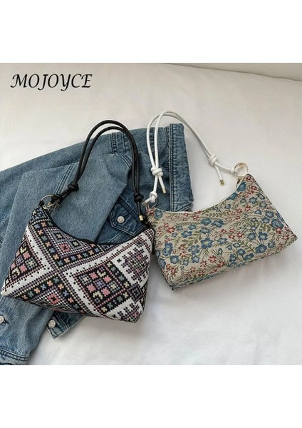 Mavi Moda Crossbody Çanta Etnik Bohem Stili Koltuk Altı Çanta Kadınlar Için Tatil Seyahat (Yurt Dışından) indirimleri