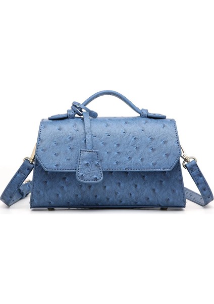 Devekuşu Kahverengi Lüks Sıcak Satış Yeni Varış Moda Devekuşu Çanta Çanta 2020 Çapraz Vücut Omuzdan Askili Çanta Tasarımcısı Kadın Devekuşu Çanta (Yurt Dışından) fiyatları