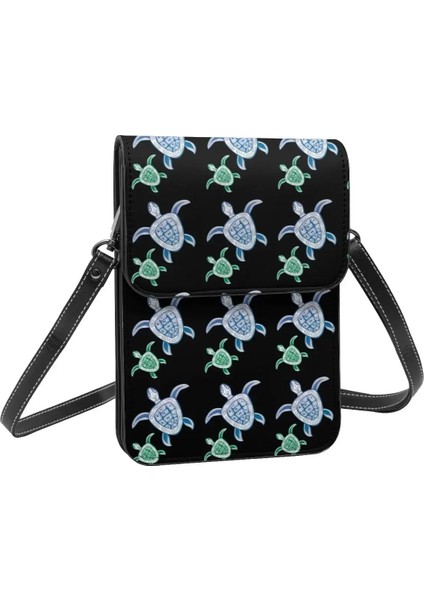 Stil 1 Bir Boyut Hawaii Kaplumbağalar Omuzdan Askili Çanta Sevimli Hayvan Streetwear Öğrenci Cep Telefonu Çantası Hediyeler Yeniden Kullanılabilir Deri Çanta (Yurt Dışından) modelleri