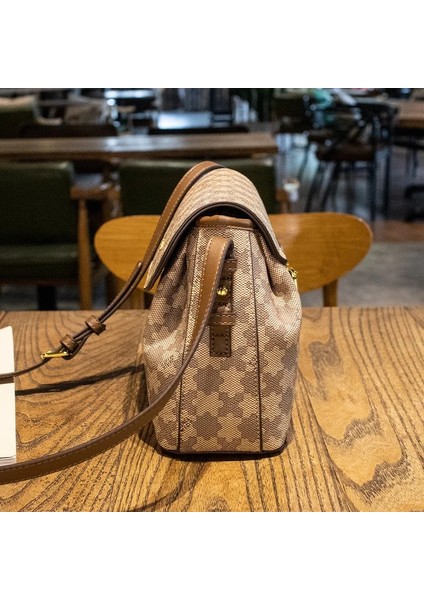 Kahve Ivk Lüks Kadın Omuz Çantaları Tasarımcı Crossbody Omuz Çantalar Çanta Kadın Debriyaj Seyahat Çantası (Yurt Dışından) fırsatları