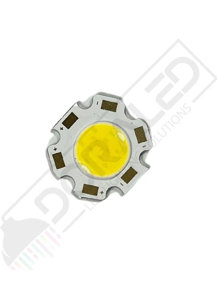 Dora Led 12V 5W Beyaz Cob Led  6000Kelvin 5 Watt12 Volt Cob Led (3 Adet)