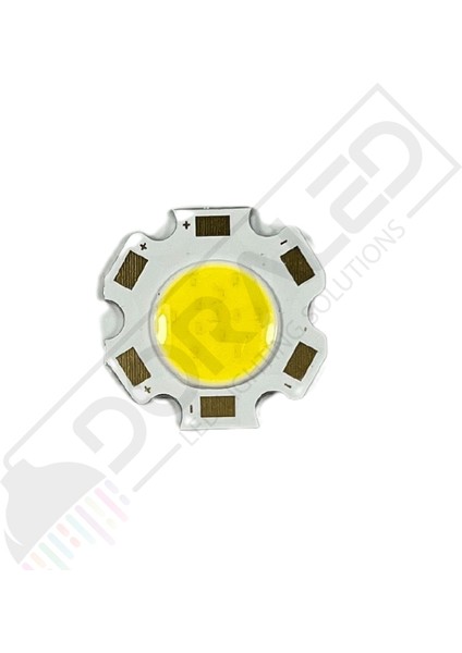 12V 5W Beyaz Cob Led 6000Kelvin 5 Watt12 Volt Cob Led (3 Adet)