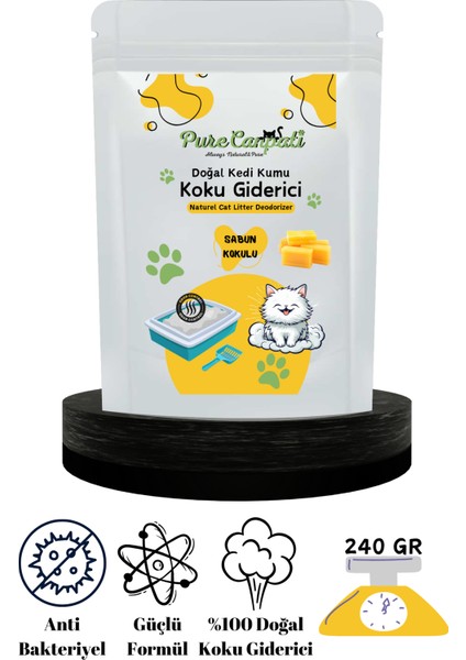 Kedi Kumu Koku Giderici(Marsilya Sabunu) ve Bakım Seti (Vitamin,göz,kulak,ağız,kıl Yumağı Önl.)