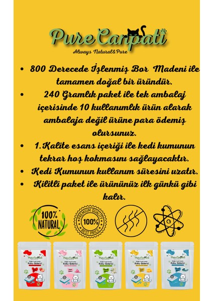 Kedi Kumu Koku Giderici(Marsilya Sabunu) ve Bakım Seti (Vitamin,göz,kulak,ağız,kıl Yumağı Önl.)