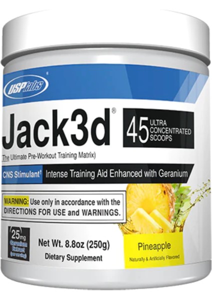 Jack 3D Son Version Pre Workout 250 gr 45 Servis