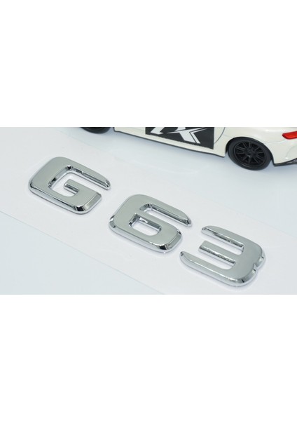 G63 Bagaj Krom Abs 3m 3D Yazı Logo Benz Ile Uyumlu fırsatları