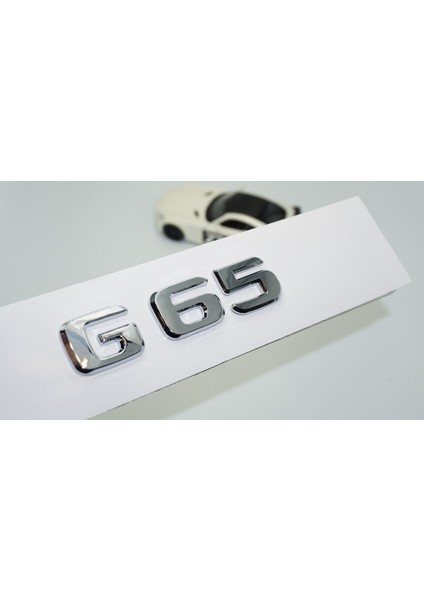 G65 Bagaj Krom Abs 3m 3D Yazı Logo Benz Ile Uyumlu