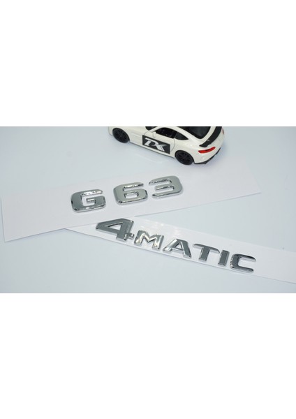 G63 4matic Bagaj Krom Abs Yazı Logo Benz Ile Uyumlu