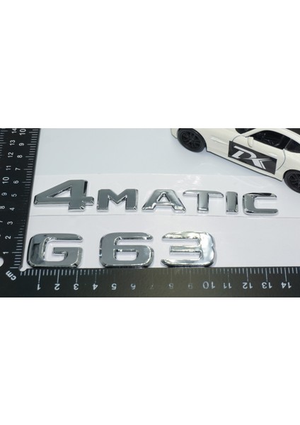 G63 4matic Bagaj Krom Abs Yazı Logo Benz Ile Uyumlu modelleri
