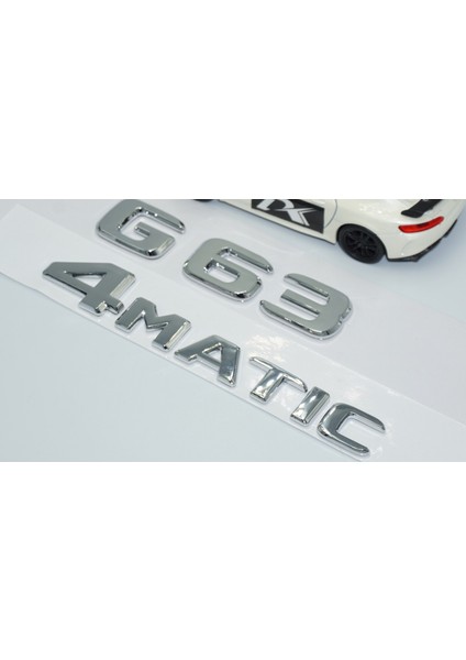 G63 4matic Bagaj Krom Abs Yazı Logo Benz Ile Uyumlu fırsatları