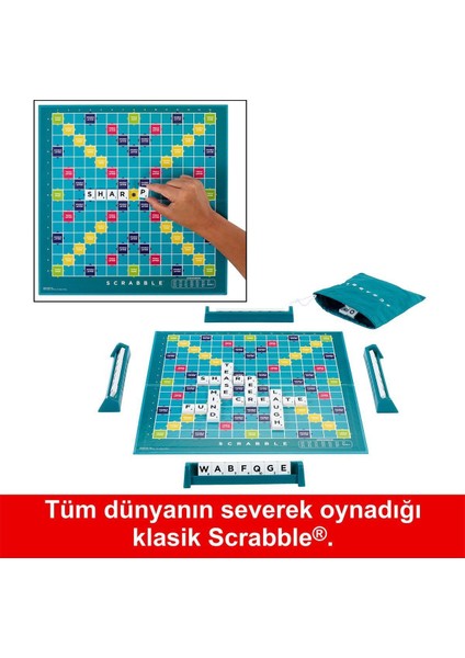 HXV98 Scrabble Orijinal Ikisi Bir Arada Türkçe