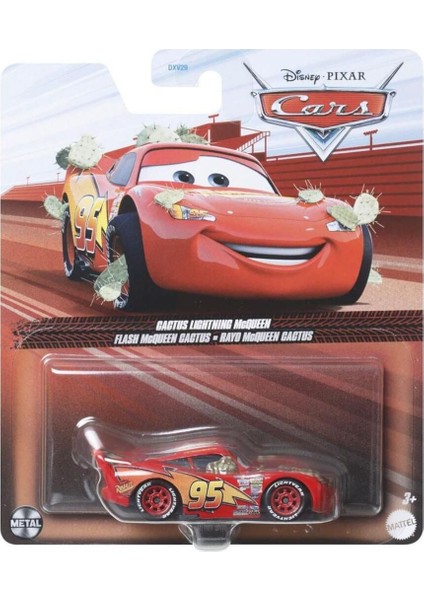 Disney Cars Tekli Karakter Araçlar Cactus Lıghtnıng Mcqueen DXV29-HTX85 fiyatları
