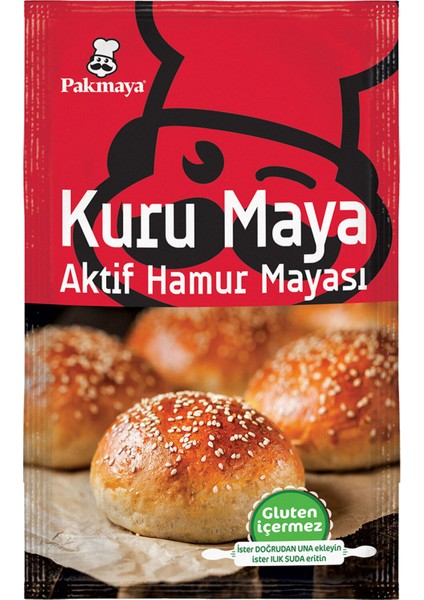 Aktif Kuru Hamur Mayası 100gr x 40 Adet