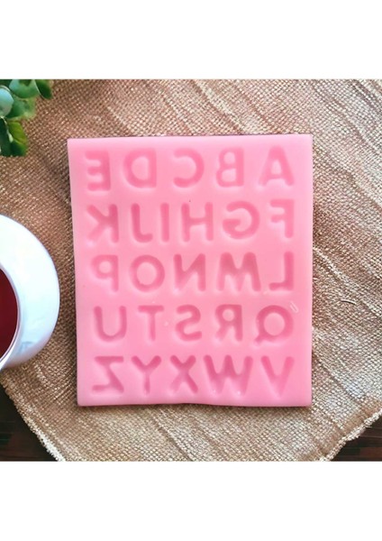 1.5 Cm'lik Harfler Silikon Kalıp No 2