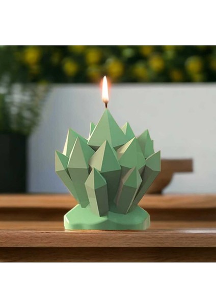 Kristal Mum Silikon Kalıbı