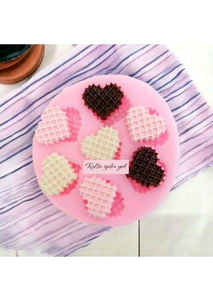 Gofret Kalpler Silikon Kalıp Seti