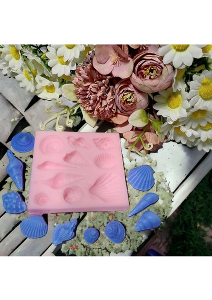 Deniz Mahsulleri 10'lu Silikon Kalıp Seti