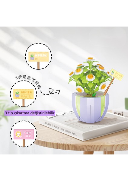 JeaLove Jea Love 6 Yaş ve Üzeri Için Çiçekli Oyuncak Yapım Seti (284 Pellets) (Yurt Dışından)