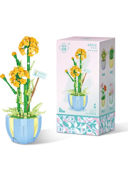 JeaLove Jea Love 6 Yaş ve Üzeri Için Çiçekli Oyuncak Yapım Seti (329 Pellets) (Yurt Dışından)