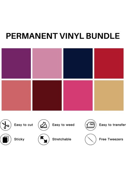 65 Mat Kalıcı Yapışkanlı Vinil Levha ve Ev Dekorasyonu, Kupa, Bardak, Windows Için 10 Transfer Kağıdı (Yurt Dışından) fırsatları