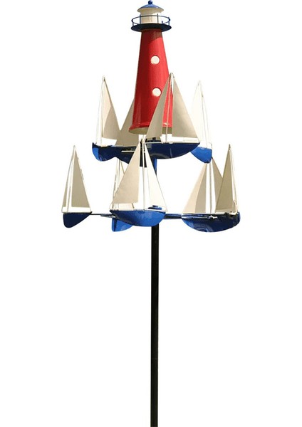 Sanat Rüzgar Heykeli, Yelkenli Yel Değirmenleri Için Benzersiz Tasarım Açık Bahçe Süslemeleri, Ahlaki Değer, Hediyeler (Yurt Dışından)