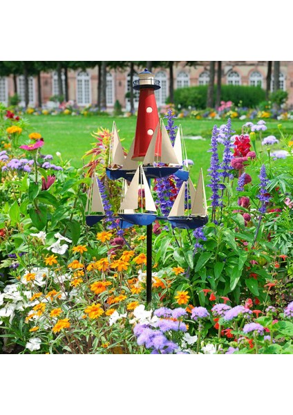 Sanat Rüzgar Heykeli, Yelkenli Yel Değirmenleri Için Benzersiz Tasarım Açık Bahçe Süslemeleri, Ahlaki Değer, Hediyeler (Yurt Dışından) modelleri