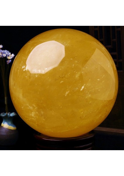 Sarı Kristal Top Transfer Topu Şanslı Sarı Kristal Top Dizisi Ev Otel Şirket Dekorasyonu (Yurt Dışından) fırsatları