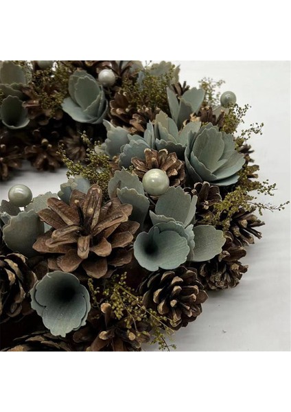 Noel Çelengi, Yeşil, Düğün Süslemeleri Oturma Odası Yemek Masası Dolap, Ev Dekorasyonu (Yurt Dışından) fiyatları