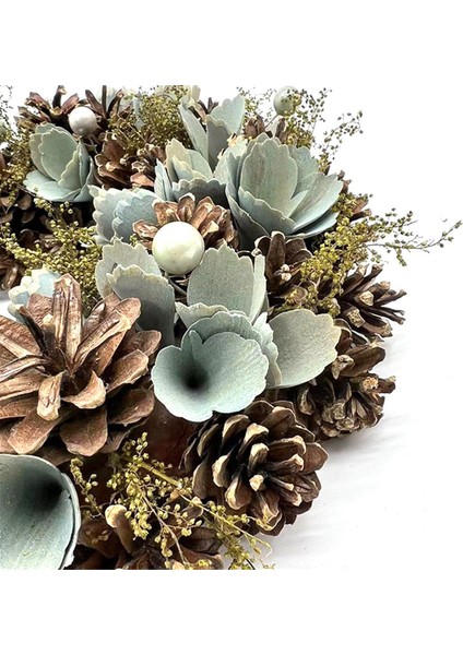 Noel Çelengi, Yeşil, Düğün Süslemeleri Oturma Odası Yemek Masası Dolap, Ev Dekorasyonu (Yurt Dışından) fırsatları