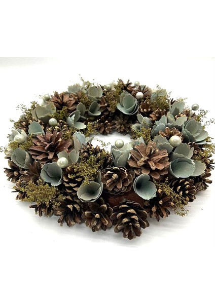 Noel Çelengi, Yeşil, Düğün Süslemeleri Oturma Odası Yemek Masası Dolap, Ev Dekorasyonu (Yurt Dışından) indirimleri