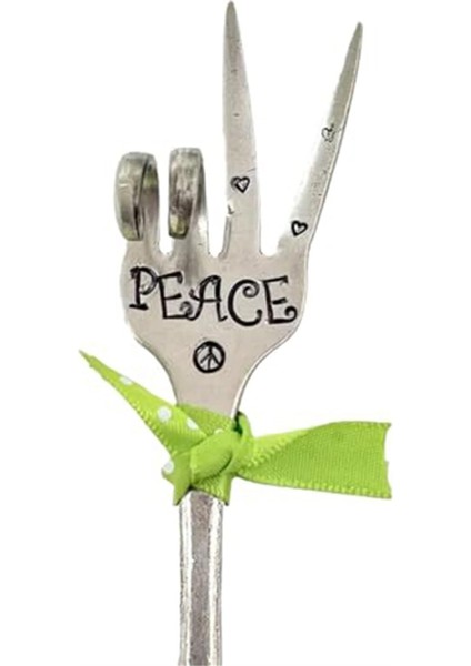 Bahçe Işaretleyici Dostluk Hediyesi, Bahçe Işaretleyicileri, Bitki Etiketleri, Bitki Işaretleyicileri, Bahçe Metal Dıy Dekoratif Tabela, No.2 (Yurt Dışından)