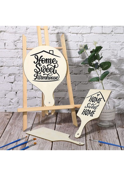 12 Adet Mini Ahşap Kesme Tahtaları Saplı Ahşap Kesme Tahtası Bitmemiş Plakalar Ev Mutfak Pişirme Dekor Için (Yurt Dışından) indirimleri