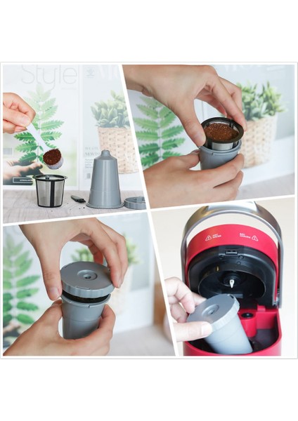 Yeniden Kullanılabilir K Bardak Kahve Filtreleri Kahve Kapsülleri B30 B40 B50 B60 B70 K10 Mını Plus K-Classic K-Mini,запасные Части Для Кофемашины (Yurt Dışından)