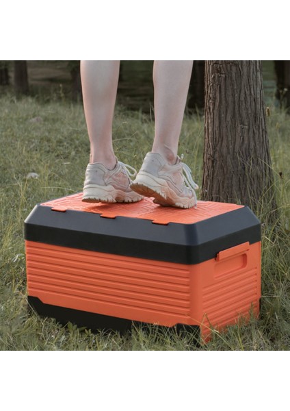 Artı Boyutu Katlanabilir Saklama Kutusu Plastik Organizatör Kapaklı Oyuncaklar Kitaplar Aracı Bagaj Araba Açık Seyahat,организаторы Hmoe (Yurt Dışından) indirimleri