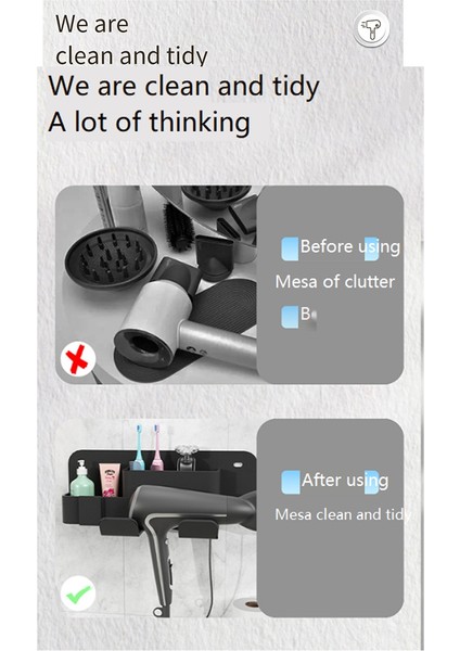 Saç Kurutma Makinesi Rafı Silikon Saç Kurutma Makinesi Depolama Rafı Saç Kurutma Makinesi Rafı Banyo Saç Kurutma Makinesi Siyah,организаторы Hmoe (Yurt Dışından) indirimleri