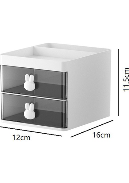 2 Adet Karikatür Kalemlik Şeffaf Çekmece Tavşan Saklama Kutusu Çocuk Öğrenci Ofis Masaüstü Süsleri,организаторы Hmoe (Yurt Dışından) modelleri