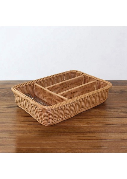 Rattan Çatal Bıçak Takımı Sepeti Çatal Bıçak Takımı Sepeti Depolama Çatal Bıçak Takımı Çubuk Sepeti Rattan Masaüstü Çekmecesi,организаторы Hmoe (Yurt Dışından) fiyatları