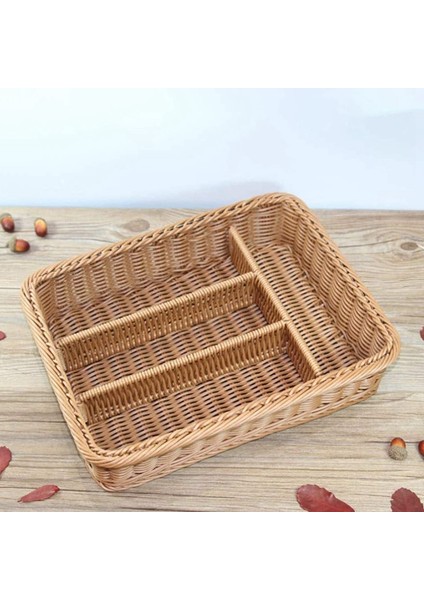 Rattan Çatal Bıçak Takımı Sepeti Çatal Bıçak Takımı Sepeti Depolama Çatal Bıçak Takımı Çubuk Sepeti Rattan Masaüstü Çekmecesi,организаторы Hmoe (Yurt Dışından) modelleri