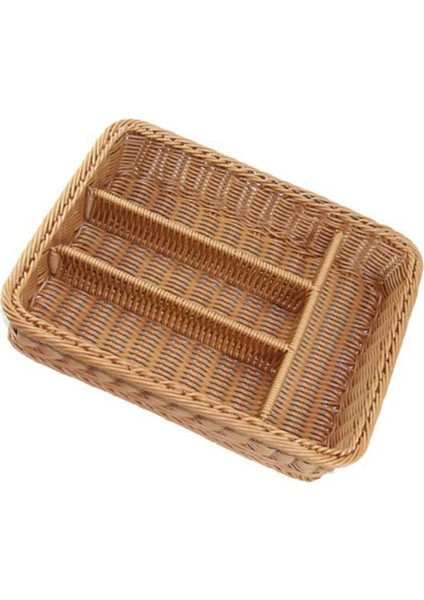 Rattan Çatal Bıçak Takımı Sepeti Çatal Bıçak Takımı Sepeti Depolama Çatal Bıçak Takımı Çubuk Sepeti Rattan Masaüstü Çekmecesi,организаторы Hmoe (Yurt Dışından) indirimleri