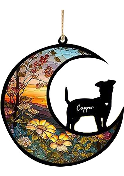 Köpek Anıt Güneş Yakalayıcı, Isim Tarihle Kişiselleştirilmiş Köpek Irkları Güneş Yakalayıcı, Evcil Hayvan Kaybı Güneş Yakalayıcı, Lekeli Akrilik Işık,декоративные Подарки (Yurt Dışından)